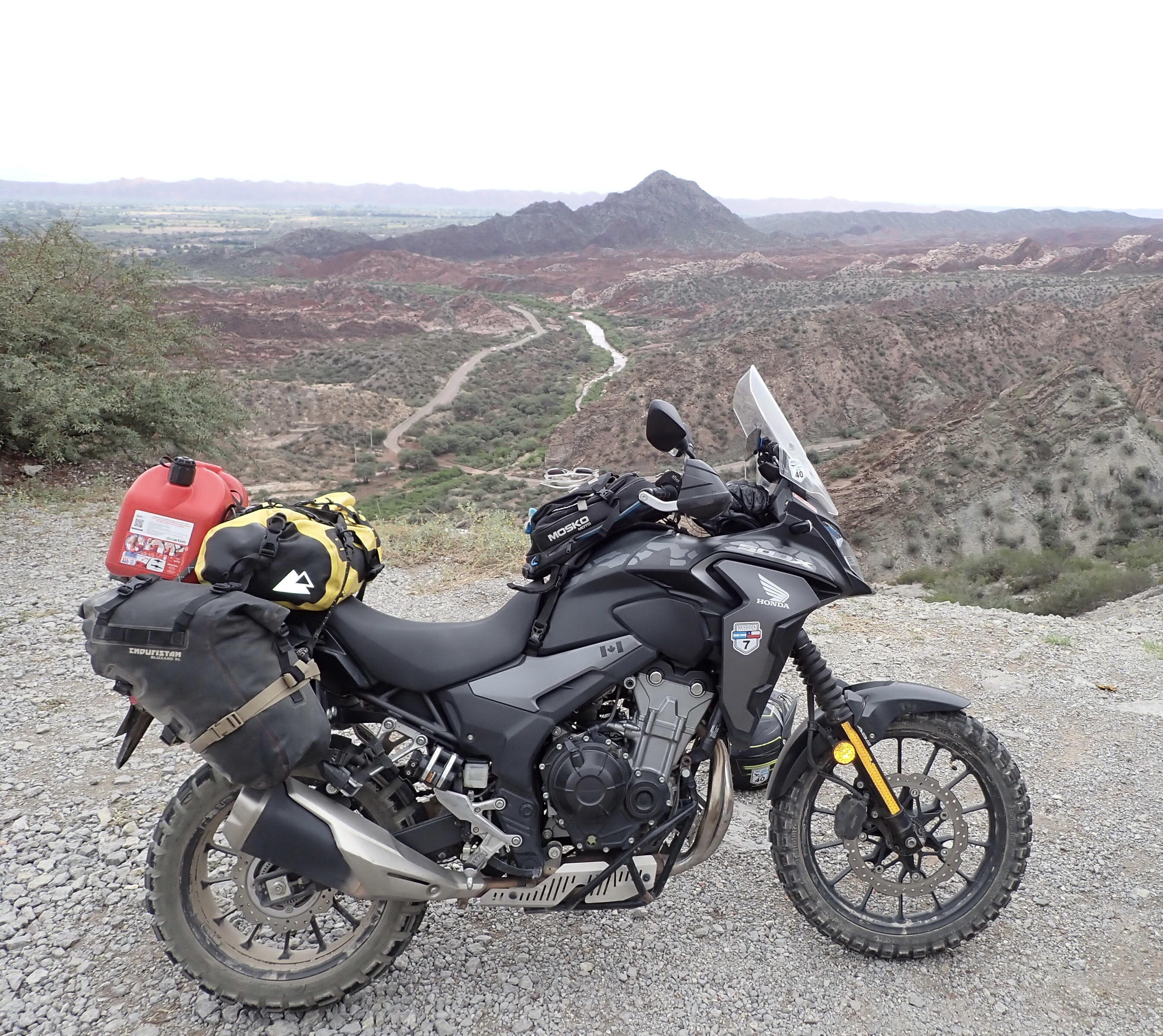 Honda CB500X Rally Raid